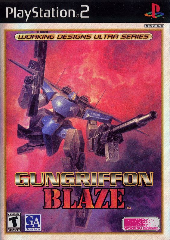 Gungriffon Blaze box art for Playstation 2